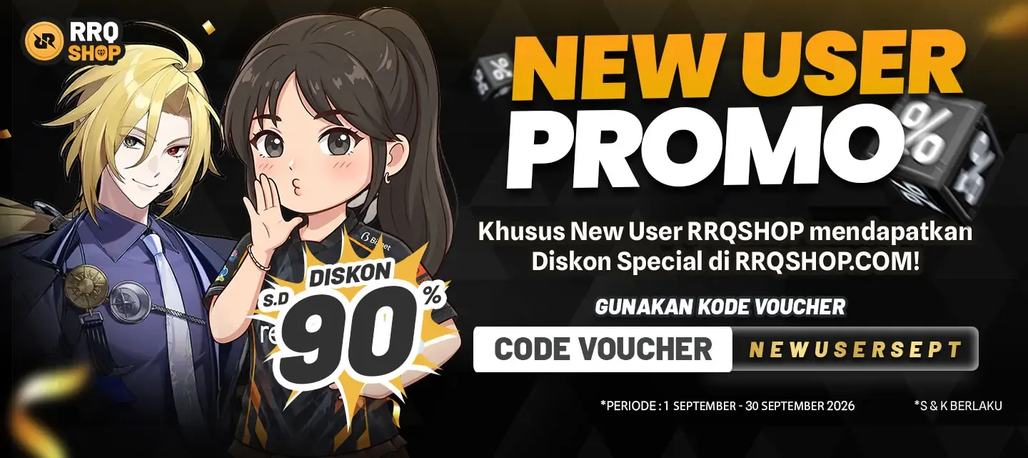 Promo New User September 2026: Diskon 90% hingga Rp5.000!